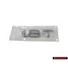 Original Audi 1.8T Rear Boot Badge Emblem Chrome - 8L0853743G 2ZZ