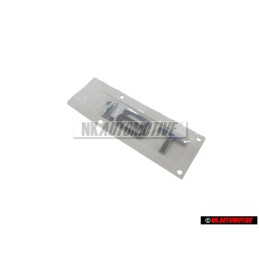 Original Audi 1.8T Rear Boot Badge Emblem Chrome - 8L0853743G 2ZZ
