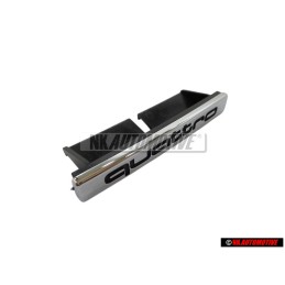 Original Audi QUATTRO Front Grill Badge Emblem Chrome - 4F0853736 2ZZ