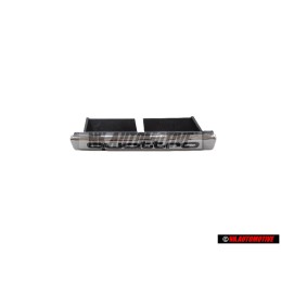 Original Audi QUATTRO Front Grill Badge Emblem Chrome - 4F0853736 2ZZ
