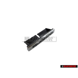 Original Audi QUATTRO Front Grill Badge Emblem Chrome - 4F0853736 2ZZ