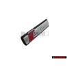 Original Audi S-LINE Front Grill Badge Emblem Chrome Red - 4F0853736A VUJ