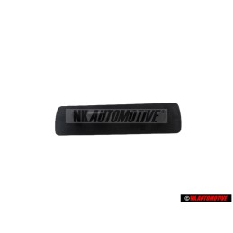 Original Audi S-LINE Front Grill Badge Emblem Chrome Red - 4F0853736A VUJ