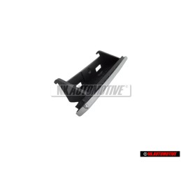 Original Audi QUATTRO Front Grill Badge Emblem Chrome - 4F0853736G 2ZZ