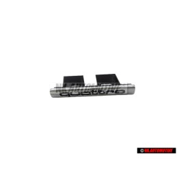 Original Audi QUATTRO Front Grill Badge Emblem Chrome - 8E0853736 2ZZ