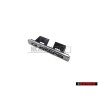 Original Audi QUATTRO Front Grill Badge Emblem Chrome - 8E0853736 2ZZ
