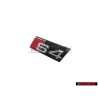 Original Audi S4 Front Grill Badge Emblem Black Chrome Red - 8K0853736A 2ZZ