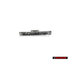 Original Audi QUATTRO Front Grill Badge Emblem Chrome - 8K9853736 2ZZ