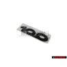 Original Audi 100 Rear Boot Badge Emblem Black - 431853741A 2FA