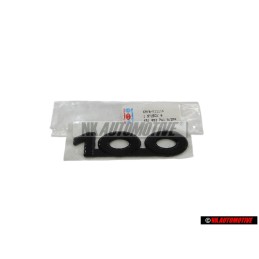 Original Audi 100 Rear Boot Badge Emblem Black - 431853741A 2FA