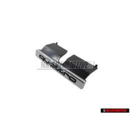 Original Audi QUATTRO Front Grill Badge Emblem Chrome - 8J0853736 2ZZ