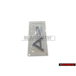Original Audi A2 Rear Boot Badge Emblem Chrome - 8Z0853741B 2ZZ