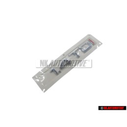 Original Audi 1.4 TDI Rear Boot Badge Emblem Chrome Red - 8Z0853743E 2ZZ