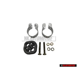 Original VW Exhaust Clamps 42.5 and Retaining Ring - 861298001B