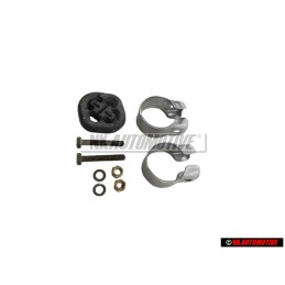 Original VW Exhaust Clamps 42.5 and Retaining Ring - 861298001B