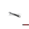 Original Audi QUATTRO Dashboard Badge Emblem Chrome - 4D0853682 2ZZ
