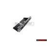 Original Audi QUATTRO Front Grill Badge Emblem Chrome - 8P4853736B 2ZZ