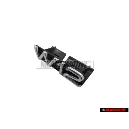 Original Audi W12 Front Grill Badge Emblem Chrome - 4E0853738 2ZZ