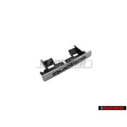Original Audi QUATTRO Front Grill Badge Emblem Chrome - 8D0853736D 2ZZ