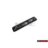 Original Audi 80 Dashboard Badge Emblem Black Chrome - 8A0853681D