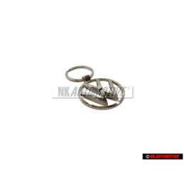 Original VW New Logo Metal Keychain Keyring Keytag - 000087010BN