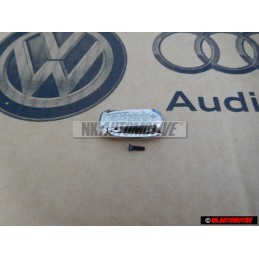 Original VW Key Cap Top Chrome Chromed with Screw - 5G0959893Q 2ZZ