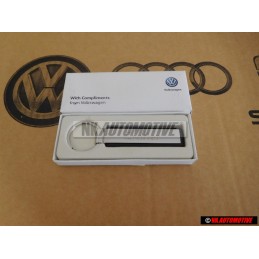 Original VW Key Fob Silver/Black - 000087010K YPN