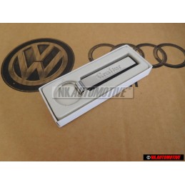 Original VW Key Fob Silver/Black - 000087010K YPN