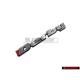 Original VW DERBY Rear Boot Badge Emblem - 6KM853687 GX2