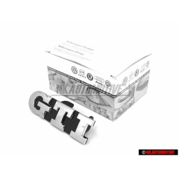 Original VW GTI Front Grill Badge Emblem Chrome - 6C0853948D FOD