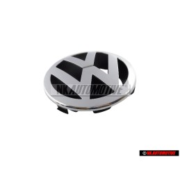 Original VW Front Grill Badge Emblem Chrome - 3B0853601C ULM