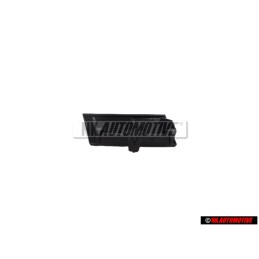 Original Audi S8 Front Grill Badge Emblem Black Chrome Red - 4H0853740
