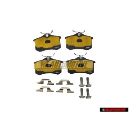 Original VW 1 Set Of Brake Pads For Disk Brake 'Eco' - JZW698451B