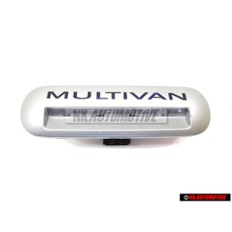 Original VW MULTIVAN Entry Lighting With Lettering Silver - 7E5947415A 72A