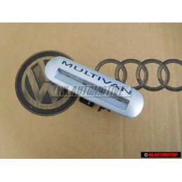 Original VW MULTIVAN Entry Lighting With Lettering Silver - 7E5947415A 72A