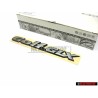 Original VW Golf GLX Rear Trunk Boot Badge Emblem - 1H6853687AKGX2