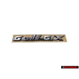 Original VW Golf GLX Rear Trunk Boot Badge Emblem - 1H6853687AKGX2