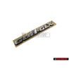 Original VW Golf GLX Rear Trunk Boot Badge Emblem - 1H6853687AKGX2