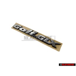 Original VW Golf GLX Rear Trunk Boot Badge Emblem - 1H6853687AKGX2