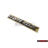 Original VW Golf GLX Rear Trunk Boot Badge Emblem - 1H6853687AKGX2