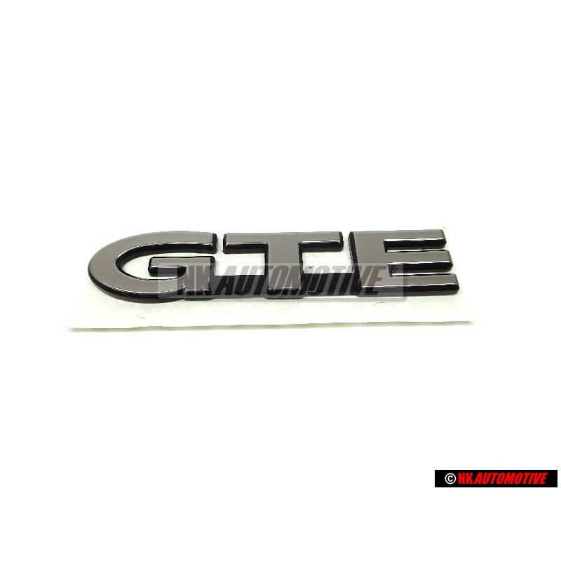 Original Audi GTE Rear Boot Badge Emblem Chrome - 811853750B