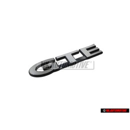 Original Audi GTE Rear Boot Badge Emblem Chrome - 811853750B