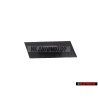 Original Audi S8 Front Grill Badge Emblem Black Chrome Red - 4E0853740