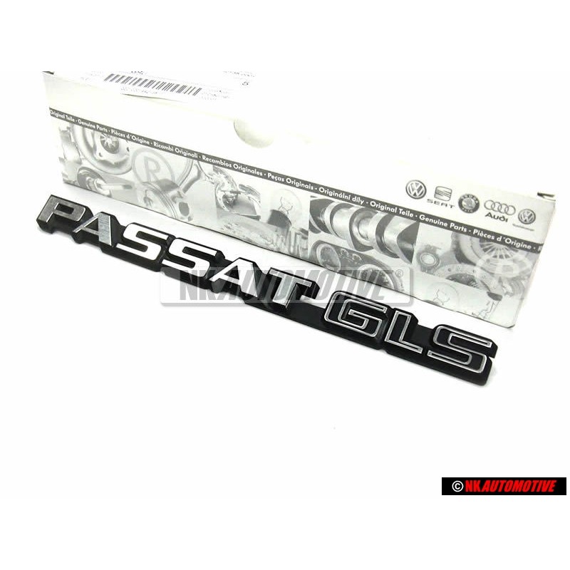 Original VW PASSAT GLS Rear Trunk Boot Badge Emblem - 321853687BD