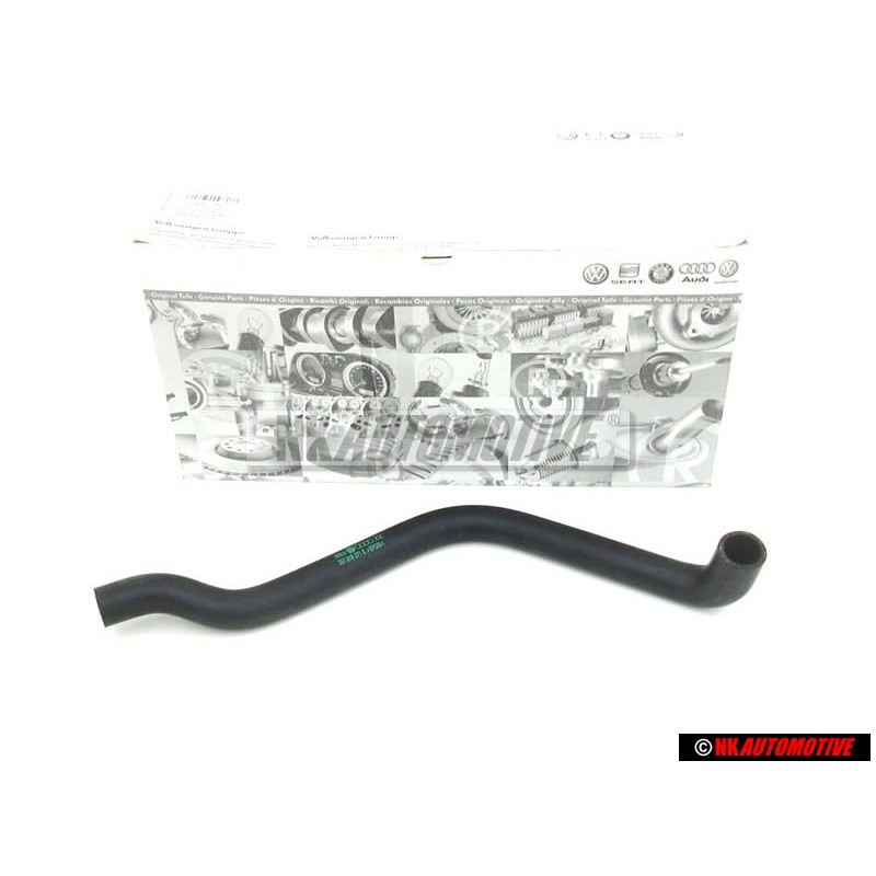 Original VW Heat Exchanger Coolant Feed Hose - 357819371E