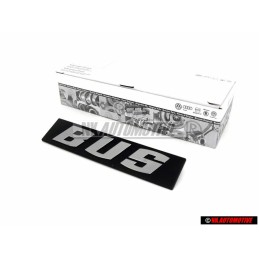 Original VW BUS Rear Boot Badge Emblem - 255853689