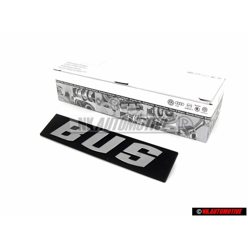 Original VW BUS Rear Boot Badge Emblem - 255853689