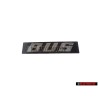 Original VW BUS Rear Boot Badge Emblem - 255853689