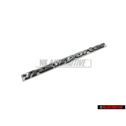 Original VW TRANSPORTER Rear Boot Badge Emblem Chrome - 701853689E Z10