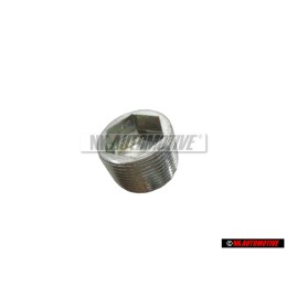 Original VW Oil Drain Plug, Magnetic - 113301141A